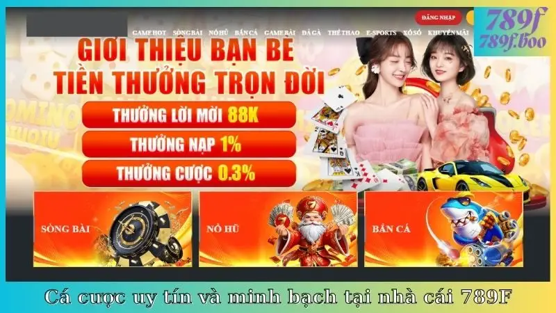 Cá cược uy tín và minh bạch tại nhà cái 789F